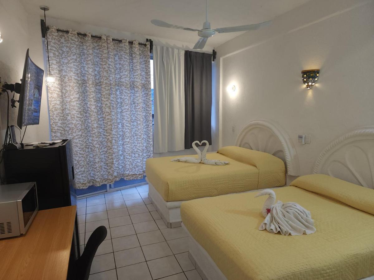 Lovely Studio Apartment With Balcony Ac & Wi-Fi, Minutes From Downtown! Zihuatanejo Eksteriør billede