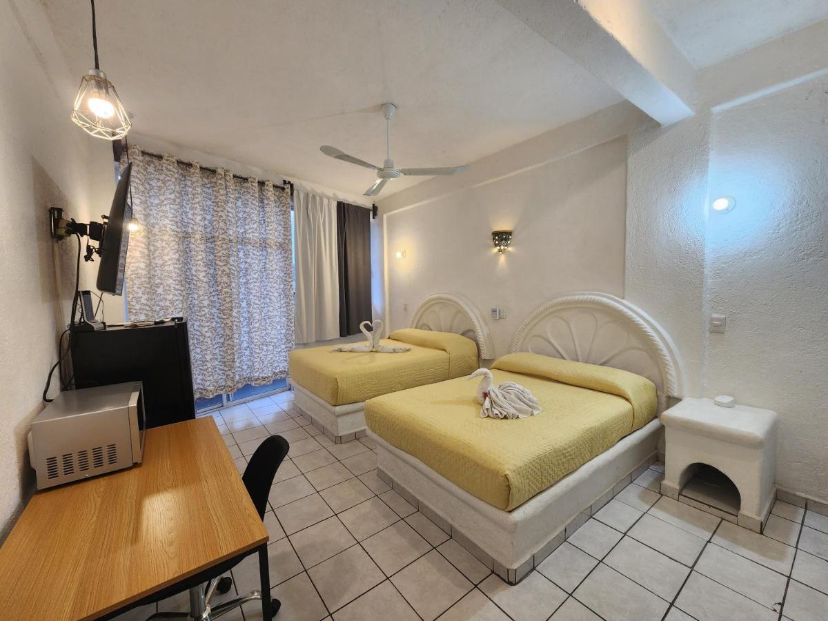 Lovely Studio Apartment With Balcony Ac & Wi-Fi, Minutes From Downtown! Zihuatanejo Eksteriør billede